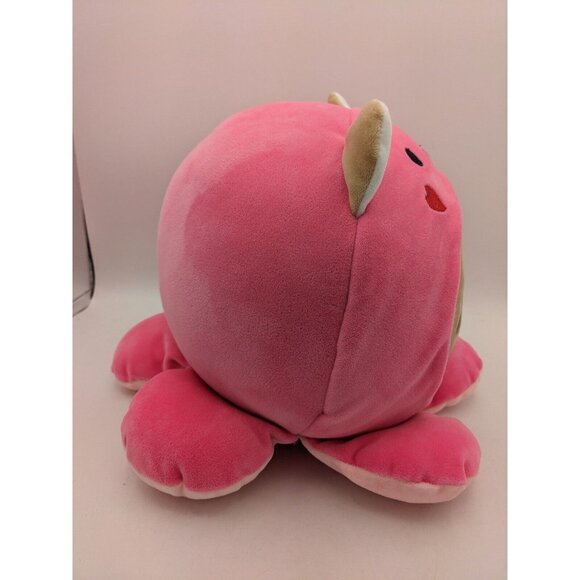 Corgi Dog in Octopus Plush Stuffed Animal Kaisiyang 9" Pink Octopus Costume - Picture 4 of 9